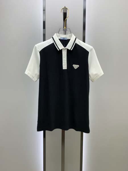 2025年5月14日入荷新作PRADA半袖ポロシャツ 超厳選...