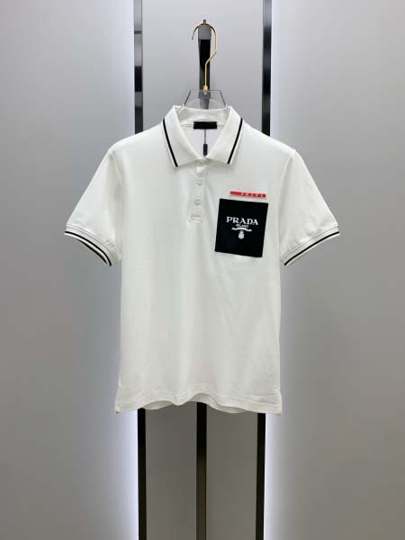 2025年5月14日入荷新作PRADA半袖ポロシャツ 超厳選...