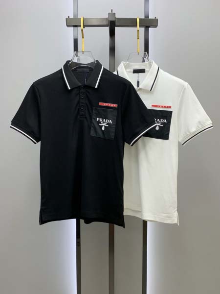 2025年5月14日入荷新作PRADA半袖ポロシャツ 超厳選...