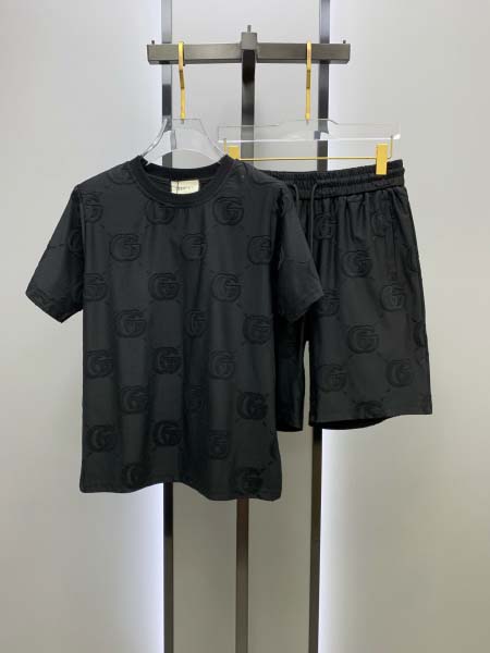 2025年5月14日入荷新作GUCCI半袖上下セット 超厳選★高級品/誕生日プレゼント/OM工場