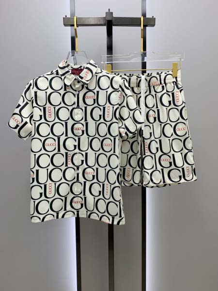 2025年5月14日入荷新作Gucci半袖上下セット 超厳選...