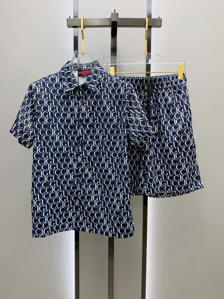 2025年5月14日入荷新作Gucci半袖上下セット 超厳選...