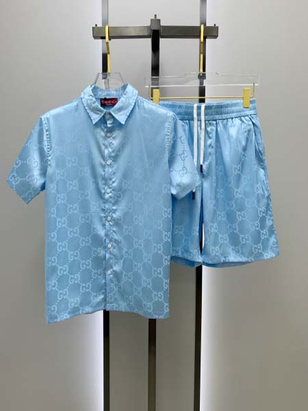 2025年5月14日入荷新作Gucci半袖上下セット 超厳選...