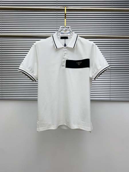 2025年5月14日入荷新作PRADA半袖ポロシャツ 超厳選...