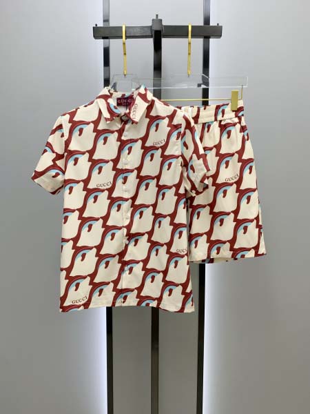 2025年5月14日入荷新作Gucci半袖上下セット 超厳選...
