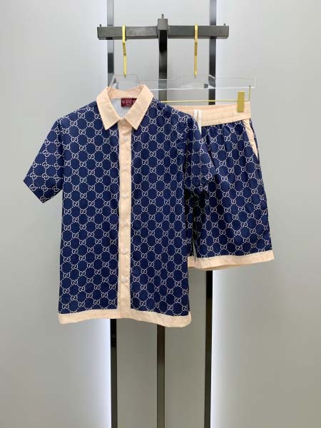 2025年5月14日入荷新作Gucci半袖上下セット 超厳選...