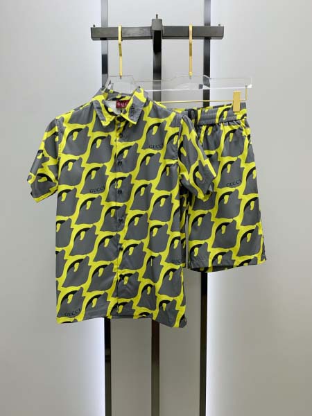 2025年5月14日入荷新作Gucci半袖上下セット 超厳選...