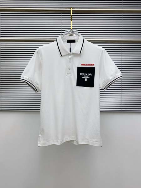 2025年5月14日入荷新作PRADA半袖ポロシャツ 超厳選...