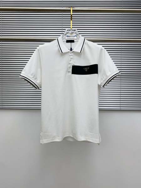 2025年5月14日入荷新作PRADA半袖ポロシャツ 超厳選...