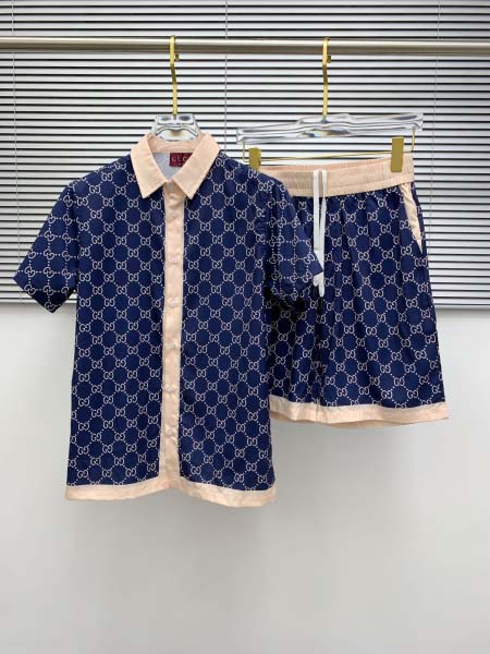 2025年5月14日入荷新作Gucci半袖上下セット 超厳選...