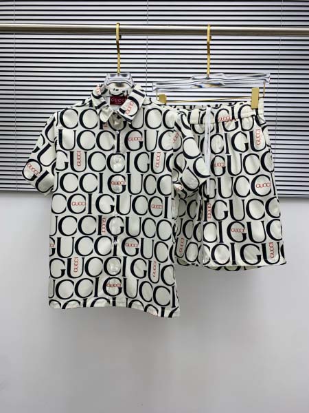 2025年5月14日入荷新作Gucci半袖上下セット 超厳選...