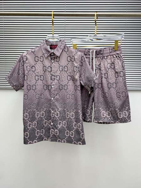 2025年5月14日入荷新作Gucci半袖上下セット 超厳選...