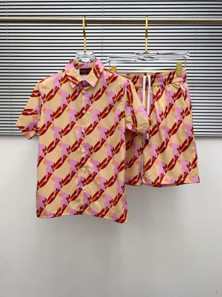 2025年5月14日入荷新作Gucci半袖上下セット 超厳選...