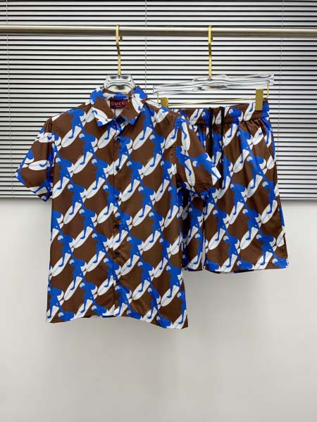 2025年5月14日入荷新作Gucci半袖上下セット 超厳選...