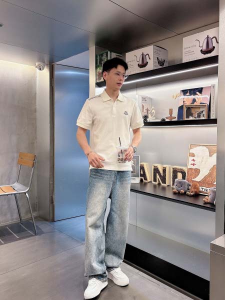 2025年5月14日入荷新作Moncler半袖ポロシャツ 超...