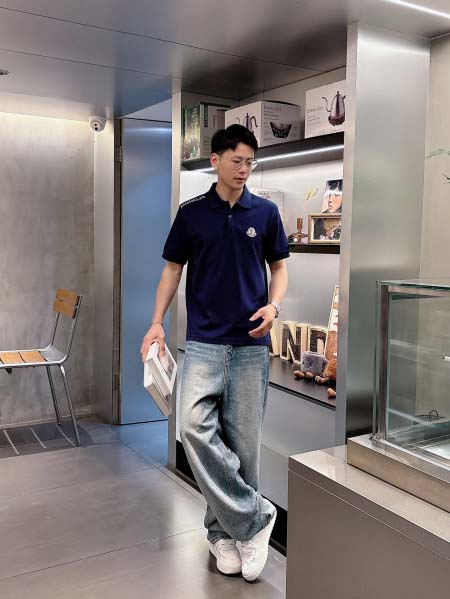 2025年5月14日入荷新作Moncler半袖ポロシャツ 超...