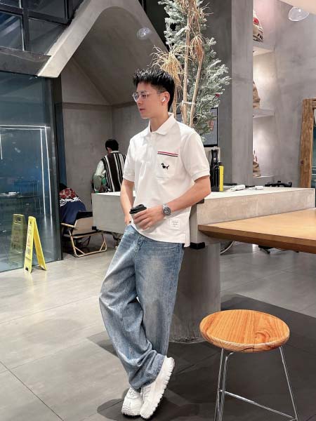 2025年5月14日入荷新作Thom Browne半袖ポロシ...