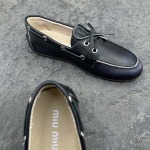 2025年5月15日入荷新品MiuMiu原版復刻 高級ブランド靴女性用35-41   本革製ギフト/誕生日/CT工場