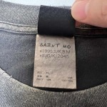 2025年5月17日入荷新作GHOST IN THE SHELL x SAINT Mxxxxxx SS TEE-BLK  半袖 Tシャツ高级品/人気/誕生日プレゼント/人気/ファッション/トレンド/限定/WB工場