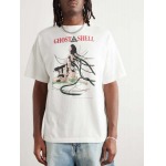 2025年5月17日入荷新作SAINT Mxxxxxx x GHOST IN THE SHELL ’ GITS ’ SS TEE-WHT半袖 Tシャツ  高级品/人気/誕生日プレゼント/人気/ファッション/トレンド/限定/WB工場