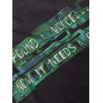 2025年5月17日入荷新作GHOST IN THE SHELL x SAINT Mxxxxxx SS TEE-BLK 半袖 Tシャツ 高级品/人気/誕生日プレゼント/人気/ファッション/トレンド/限定/WB工場