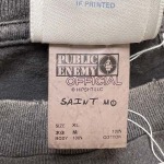 2025年5月17日入荷新作PUBLIC ENEMY x SAINT Mxxxxxx SAINT ENEMY SS TEE 半袖 Tシャツ 高级品/人気/誕生日プレゼント/人気/ファッション/トレンド/限定/WB工場