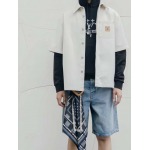 2025年5月17日入荷新作LV 25SS DENIM SHORTS  LV LOGO デニム半ズボン  30 32 34 36高级品/人気/誕生日プレゼント/人気/ファッション/トレンド/限定/WB工場