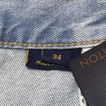 2025年5月17日入荷新作  LV 25SS DENIM SHORTS  LV LOGO デニム半ズボン  30高级品/人気/誕生日プレゼント/人気/ファッション/トレンド/限定/WB工場