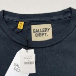 2025年5月17日入荷新作GALLERY DEPT. SOUVENIR TEE-WASHED BLACK  LOGO半袖 Tシャツ 高级品/人気/誕生日プレゼント/人気/ファッション/トレンド/限定/WB工場