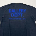 2025年5月17日入荷新作GALLERY DEPT. SOUVENIR TEE-WASHED BLACK  LOGO半袖 Tシャツ 高级品/人気/誕生日プレゼント/人気/ファッション/トレンド/限定/WB工場