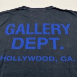 2025年5月17日入荷新作GALLERY DEPT. SOUVENIR TEE-WASHED BLACK  LOGO半袖 Tシャツ 高级品/人気/誕生日プレゼント/人気/ファッション/トレンド/限定/WB工場