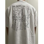 2025年5月17日入荷新作GALLERY DEPT. MOODY TEE-WHITE 半袖 Tシャツ  白色S-XL高级品/人気/誕生日プレゼント/人気/ファッション/トレンド/限定/WB工場