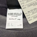 2025年5月17日入荷新作SAINT Mxxxxxx × カウボーイビバップ CB_SS TEE-COWBOY BEBOP-BLK 半袖 Tシャツ 高级品/人気/誕生日プレゼント/人気/ファッション/トレンド/限定/WB工場