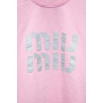 2025年5月19日入荷新作Miumiu半袖 Tシャツ人気/誕生日プレゼントS-XL/HS工場