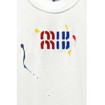 2025年5月19日入荷新作miumiu半袖 Tシャツ人気/誕生日プレゼントS-XL/HS工場