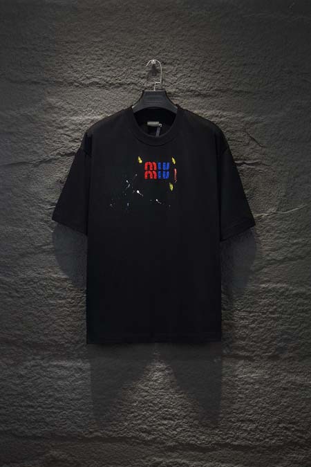 2025年5月19日入荷新作miumiu半袖 Tシャツ人気/...