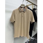 2025年5月20日入荷新作Burberry半袖ポロシャツ 原版复刻高級品香港の会社超厳選★入手困難/誕生日プレゼント/yinx工場S-XXL