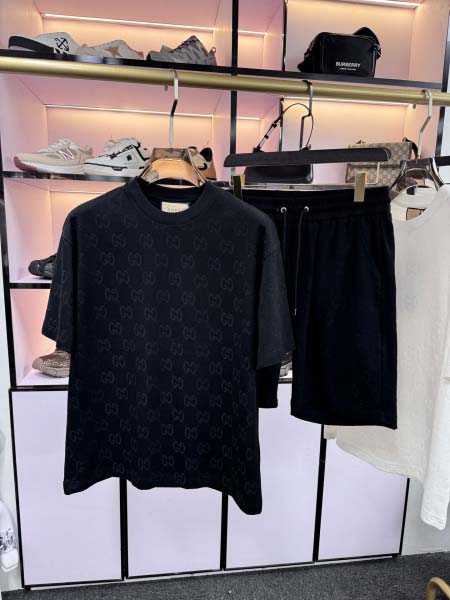 2025年5月20日入荷新作Gucci半袖セット上下 原版复...