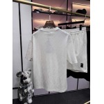 2025年5月20日入荷新作Fendi半袖セット上下 原版复刻高級品香港の会社超厳選★入手困難/誕生日プレゼント/yinx工場M-XXXL