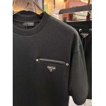 2025年5月20日入荷新作Prada半袖セット上下 原版复刻高級品香港の会社超厳選★入手困難/誕生日プレゼント/yinx工場M-XXXL