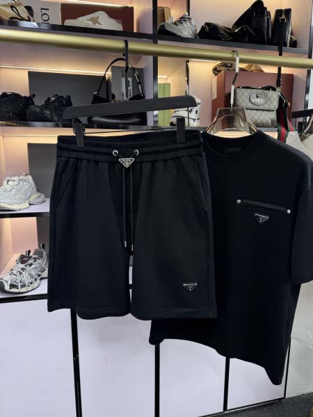 2025年5月20日入荷新作Prada半袖セット上下 原版复...