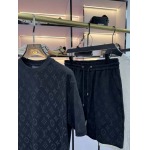 2025年5月20日入荷新作Louis Vuitton半袖セット上下 原版复刻高級品香港の会社超厳選★入手困難/誕生日プレゼント/yinx工場M-XXXL