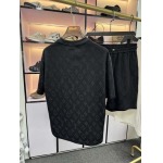 2025年5月20日入荷新作Louis Vuitton半袖セット上下 原版复刻高級品香港の会社超厳選★入手困難/誕生日プレゼント/yinx工場M-XXXL