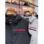 2025年5月20日入荷新作PRADA半袖の上着とベスト 原版复刻高級品香港の会社超厳選★入手困難/誕生日プレゼント/yinx工場48-56