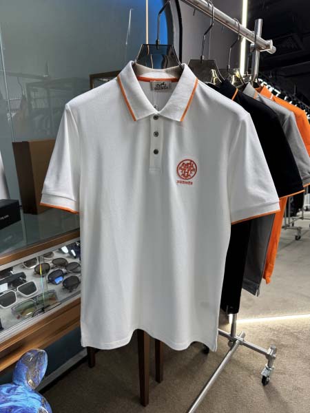 2025年5月20日入荷新作Hermes半袖ポロシャツ 原版...