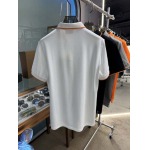 2025年5月20日入荷新作Hermes半袖ポロシャツ 原版复刻高級品香港の会社超厳選★入手困難/誕生日プレゼント/yinx工場M-XXXL