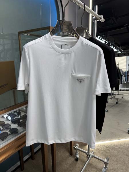 2025年5月20日入荷新作Prada半袖Tシャツ 原版复刻...