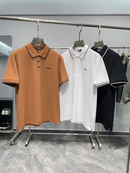 2025年5月20日入荷新作ZEGNA半袖ポロシャツ 原版复...