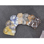 2025年5月20日入荷新作Burberry長袖シャツ 原版复刻高級品香港の会社超厳選★入手困難/誕生日プレゼント/yinx工場S-XXL
