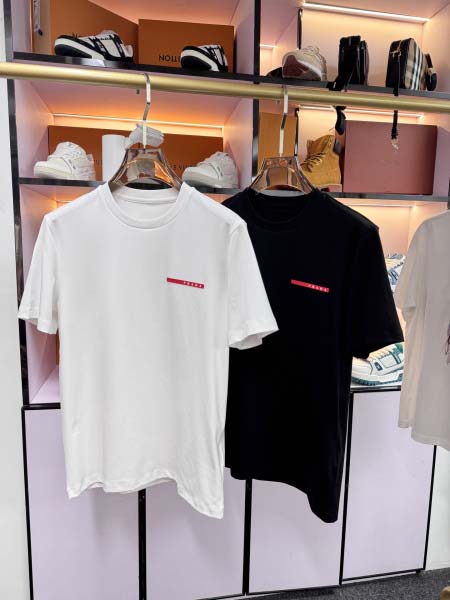 2025年5月20日入荷新作Prada半袖Tシャツ 原版复刻...